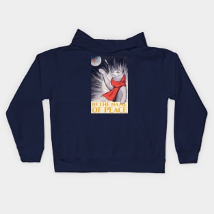 Soviet Cat - In the Name of Peace Kids Hoodie